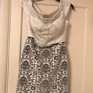 Two piece Splash Homecoming Dress